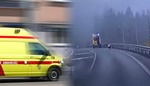 Pacient vyskočil za jízdy ze sanitky na dálnici. Závažným zraněním na místě podlehl