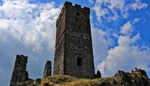 Gotický hrad Hazmburk byl jeden z nejpevnějších své doby