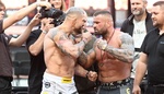 Klid před bouří v Oktagonu: Usměvavý Attila Végh, bláznivý fanoušek i slova uznání od Karlose