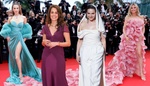 Trendy barvy roku 2025 v Cannes: Takhle zářily Heidi Klum, Juliette Binoche i dcera Alaina Delona