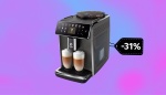 Sleva dne: Espresso stisknutím tlačítka? Pořiďte si tento o 31 % levnější automatický kávovar Saeco