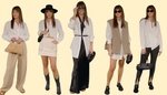 Bílá košile na mnoho způsobů: Naučte se styling s vázáním, gumičkou na vlasy i kruhovou náušnicí